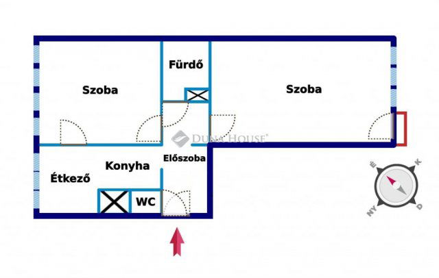 Eladó téglalakás, Budapesten, XX. kerületben 69.5 M Ft, 2 szobás