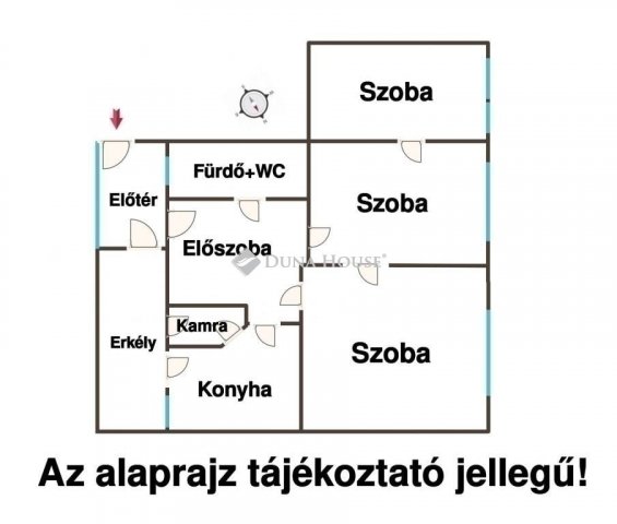 Eladó téglalakás, Budapesten, XVIII. kerületben 79 M Ft