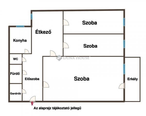 Eladó panellakás, Budapesten, XXI. kerületben 62 M Ft, 2+1 szobás