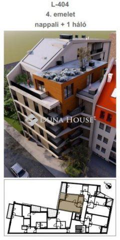 Eladó téglalakás, Budapesten, VIII. kerületben 67 M Ft, 2 szobás