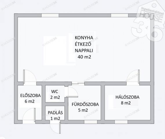 Eladó családi ház, Tolnán 47.75 M Ft, 3 szobás