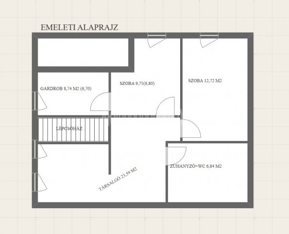 Eladó ikerház, Nyíregyházán 74.9 M Ft, 2+2 szobás