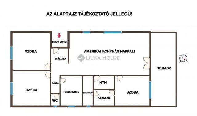 Eladó családi ház, Abában 71 M Ft, 4 szobás