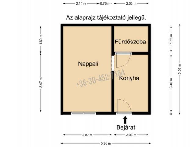 Eladó téglalakás, Budapesten, VIII. kerületben 31.9 M Ft