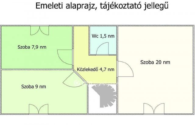 Eladó családi ház, Áporkán 58.5 M Ft, 8 szobás