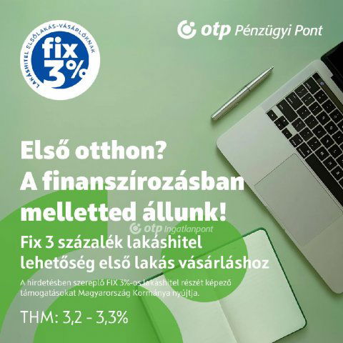 Eladó téglalakás, Balassagyarmaton 29.9 M Ft, 3 szobás
