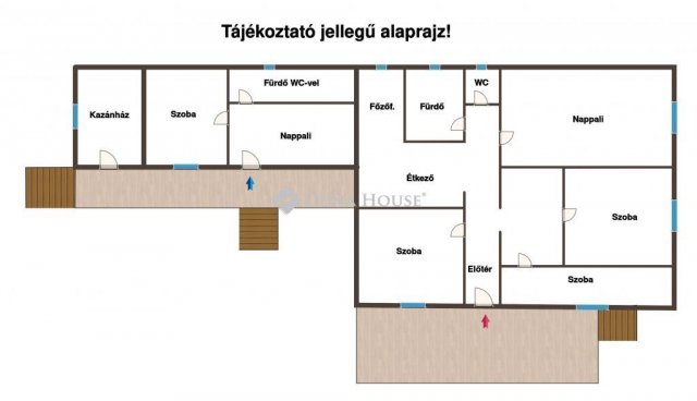 Eladó családi ház, Ócsán 79 M Ft, 7 szobás