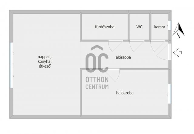 Eladó téglalakás, Cegléden 48.5 M Ft, 2 szobás