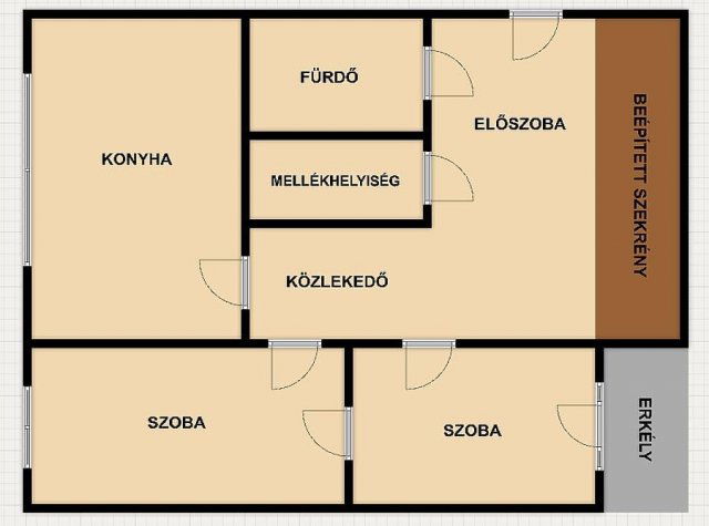 Eladó panellakás, Gödöllőn 73.9 M Ft, 2 szobás