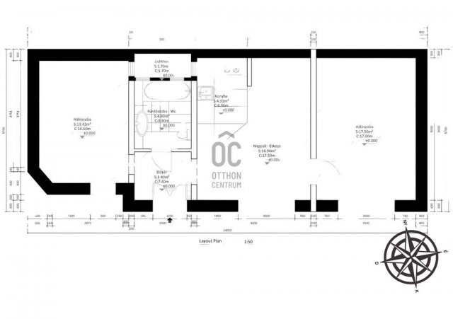 Eladó téglalakás, Budapesten, VII. kerületben 96 M Ft, 3 szobás