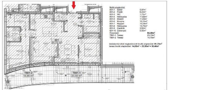 Eladó téglalakás, Debrecenben 222 M Ft, 3 szobás