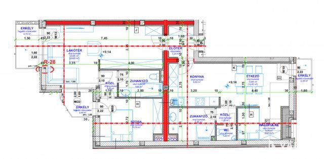 Eladó téglalakás, Szegeden 124.9 M Ft, 4 szobás