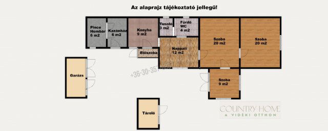 Eladó családi ház, Bordányon 57 M Ft, 3 szobás