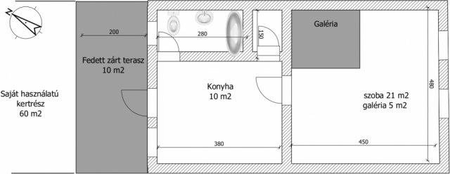Eladó családi ház, Budapesten, XX. kerületben 49 M Ft, 1 szobás