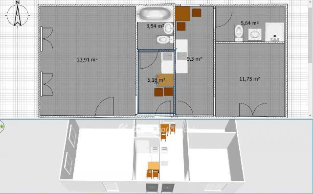 Eladó családi ház, Tapolcán 149 M Ft, 4+3 szobás