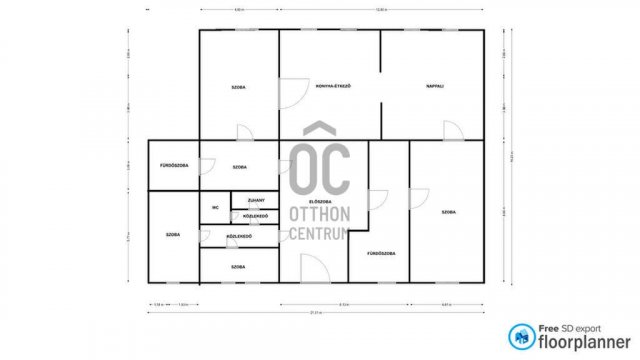 Eladó téglalakás, Budapesten, VI. kerületben 190 M Ft, 5 szobás