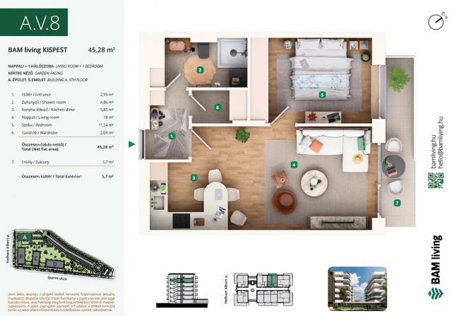 Eladó téglalakás, Budapesten, XIX. kerületben, Iparos utcában