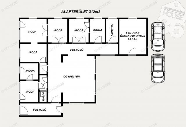 Eladó családi ház, Kecskeméten 190 M Ft, 11 szobás