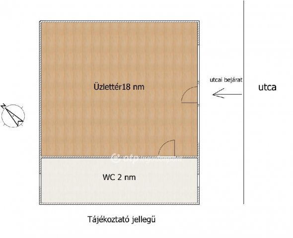 Kiadó üzlethelyiség, Taksonyon 150 E Ft / hó, 1 szobás