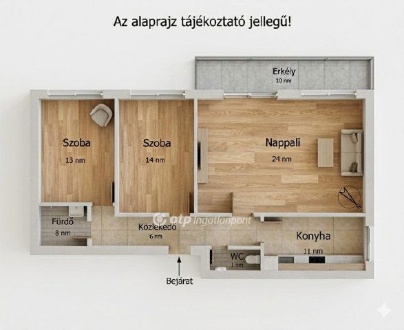 Eladó téglalakás, Budapesten, II. kerületben 159.7 M Ft