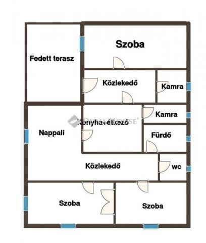 Eladó családi ház, Vecsésen 86.9 M Ft, 4 szobás