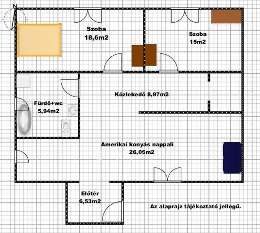 Eladó családi ház, Fegyverneken 24.5 M Ft, 2 szobás