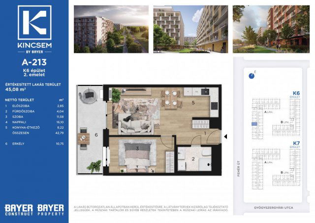 Eladó téglalakás, Budapesten, X. kerületben 59.184 M Ft