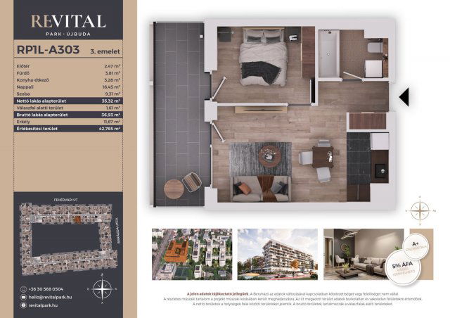 Eladó téglalakás, Budapesten, XI. kerületben, Fehérvári úton