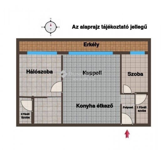 Eladó téglalakás, Budapesten, VII. kerületben 110 M Ft, 3 szobás