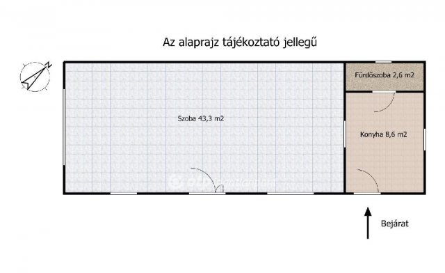 Eladó családi ház, Dömsödön 39.9 M Ft, 1 szobás