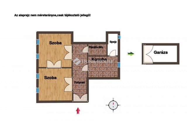 Eladó téglalakás, Szombathelyen 57 M Ft, 2 szobás