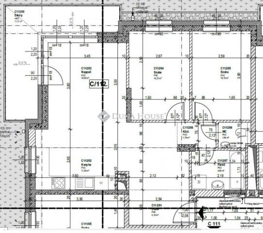 Eladó téglalakás, Budapesten, XIII. kerületben 110.4 M Ft