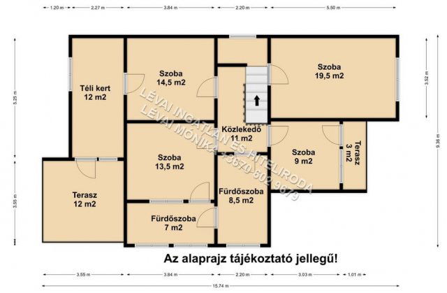 Eladó családi ház, Békéscsabán 89.9 M Ft, 5 szobás