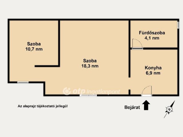 Eladó ikerház, Budapesten, XXII. kerületben 46.9 M Ft, 1 szobás