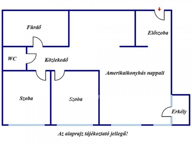 Kiadó téglalakás, albérlet, Szegeden 370 E Ft / hó, 3 szobás