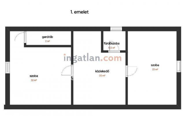 Eladó családi ház, Szolnokon 57.5 M Ft, 4 szobás