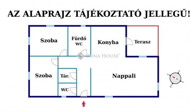 Eladó ikerház, Hernádon 41.3 M Ft, 3 szobás