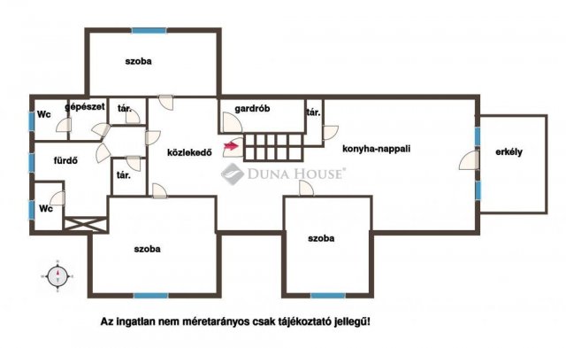 Kiadó téglalakás, albérlet, Szentendrén 250 E Ft / hó