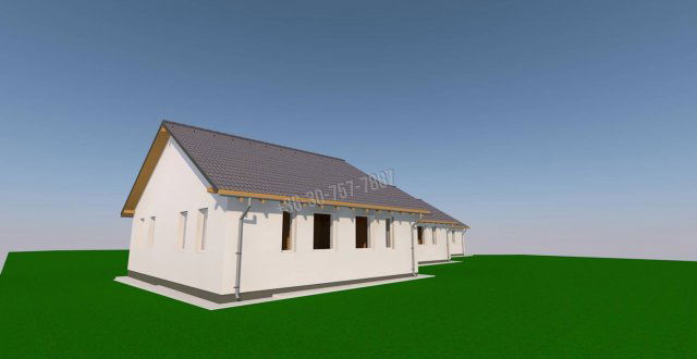 Eladó sorház, Dunaharasztin 99.9 M Ft, 4 szobás