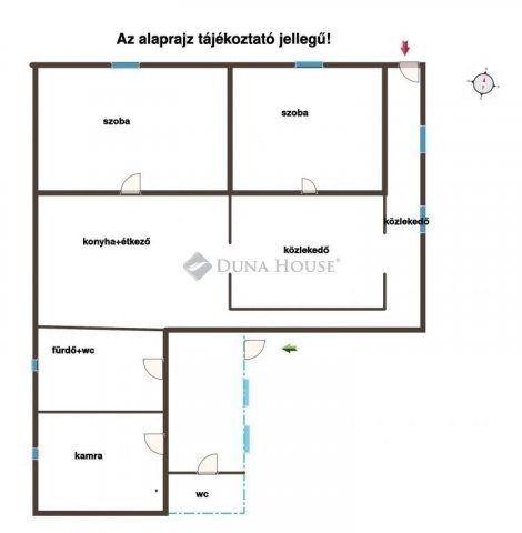 Eladó családi ház, Ceglédbercelen 34.5 M Ft, 2 szobás