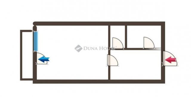 Eladó panellakás, Kecskeméten 39.5 M Ft, 1 szobás