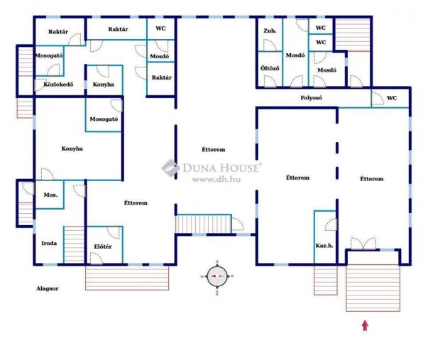 Eladó családi ház, Debrecenben 550 M Ft, 16 szobás