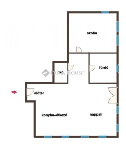 Kiadó téglalakás, albérlet, Kecskeméten 350 E Ft / hó