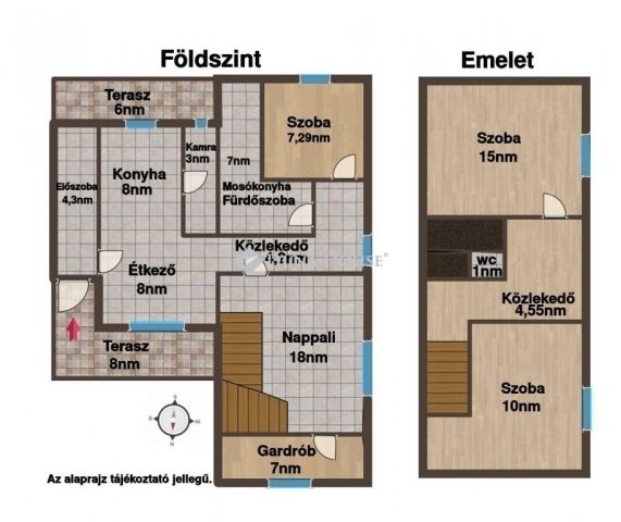 Eladó családi ház, Vecsésen 82.9 M Ft, 4 szobás
