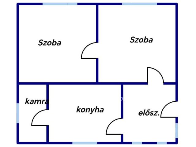 Eladó családi ház, Gyöngyöspatán 7 M Ft, 2 szobás