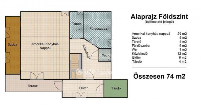 Eladó családi ház, Győrött 56.9 M Ft, 3+1 szobás