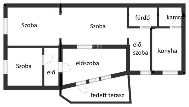 Eladó családi ház, Budapesten, XX. kerületben 59.5 M Ft