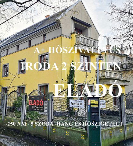Eladó iroda, Budapesten, XIV. kerületben 280 M Ft, 5 szobás