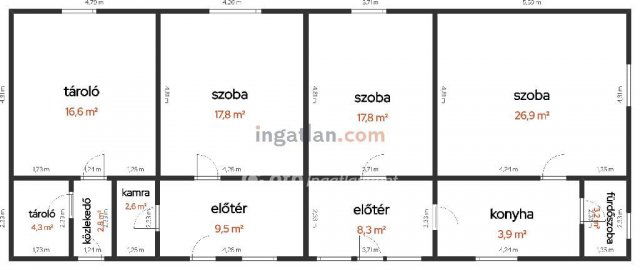 Eladó családi ház, Tiszakécskén 27.9 M Ft, 3 szobás