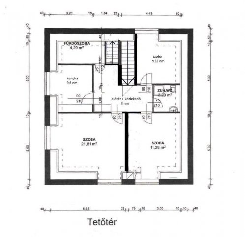 Eladó téglalakás, Százhalombattán 84 M Ft, 3 szobás